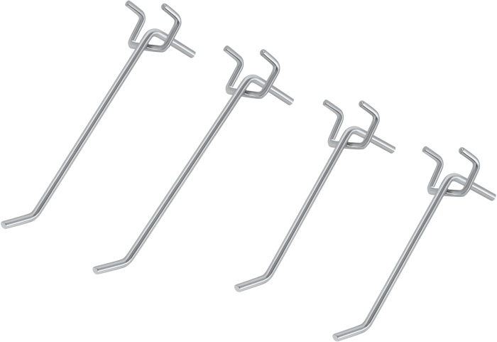 Panou metalic scule 80x60 cm, perforat, montare perete, cu suporturi si carlige (KD11896) [22]