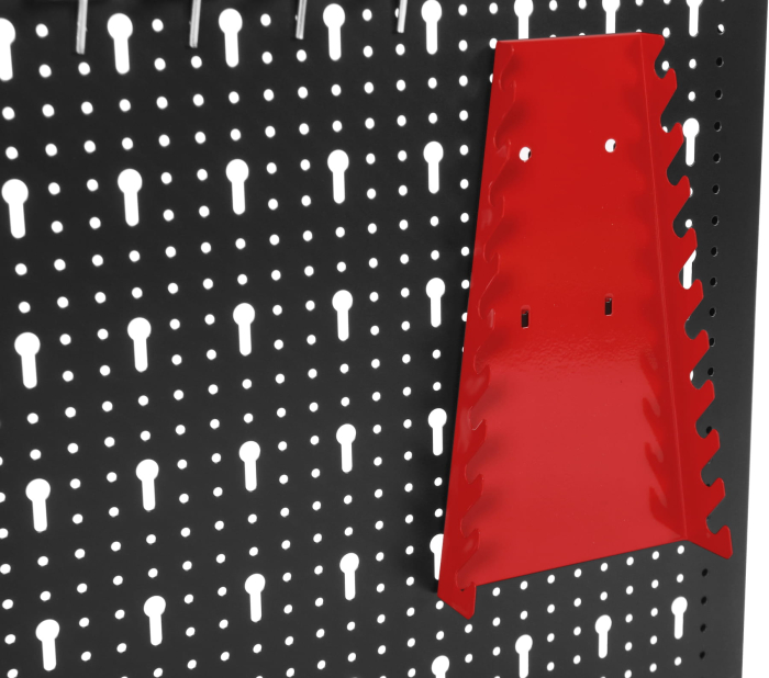 Panou metalic scule 80x60 cm, perforat, montare perete, cu suporturi si carlige (KD11896) [11]