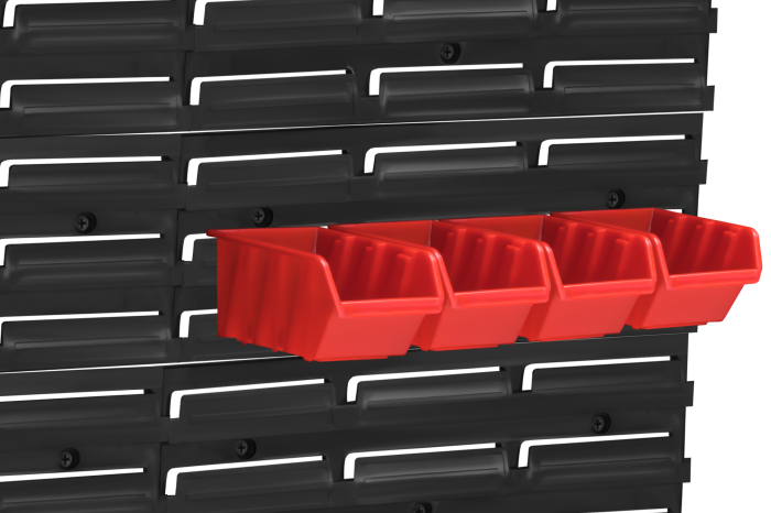 Panou pentru organizare scule de perete  78 x 78 cm + accesorii (KD11864) [11]