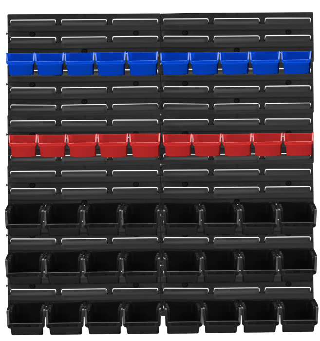 Panou pentru organizare scule de perete  78 x 78 cm + accesorii (KD11864) [7]