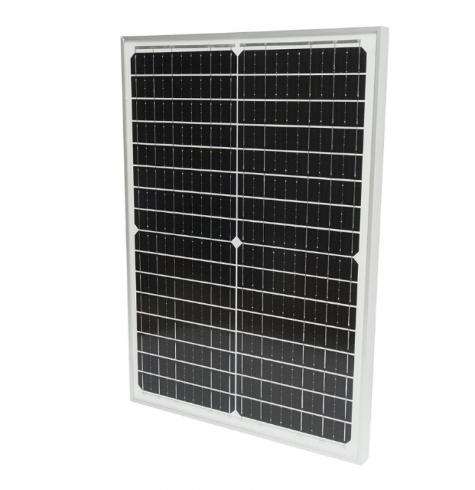Panou solar 40W cablu 90cm fotovoltaic policristalin cu cablu de conectare si tensiune maxima 18V 570x400x25mm DISDW88 (87th419) [3]