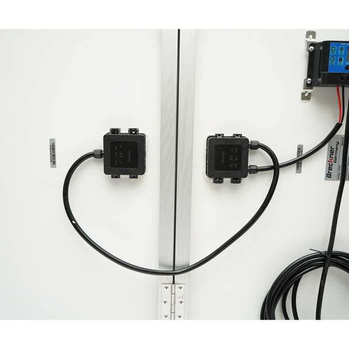 Panou solar portabil 145W monocristalin tip valiză, 12/24V, regulator 20A, 2 USB DISDW49 (BK87479) [7]