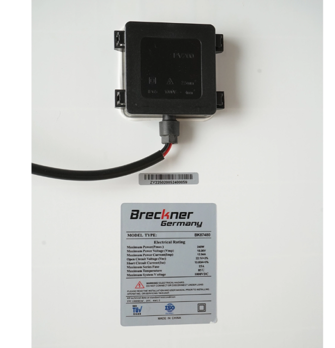 Panou solar portabil 240W monocristalin tip valiza cu regulator 12/24V si 2 porturi USB (BK87480) [7]