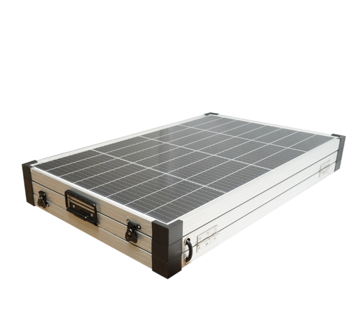 Panou solar portabil 240W monocristalin tip valiza cu regulator 12/24V si 2 porturi USB (BK87480) [3]