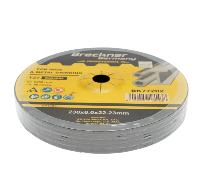 Panza disc flex pentru taiat si polizat inox T27 230x6.0x22mm DISGX90 (BK77202) [3]