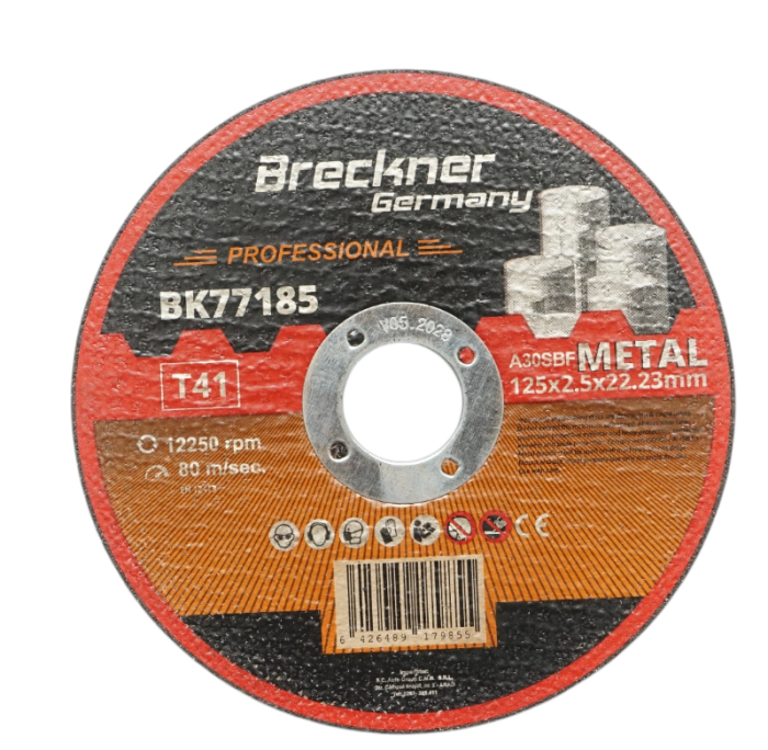 Panza disc flex pentru taiat si polizat metal T41 125x2.5x22mm DISGX04 (BK77185) [1]