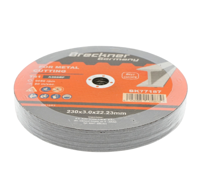 Panza disc flex pentru taiat si polizat metal T41 230x3.0x22mm DISGX06 (BK77187) [3]