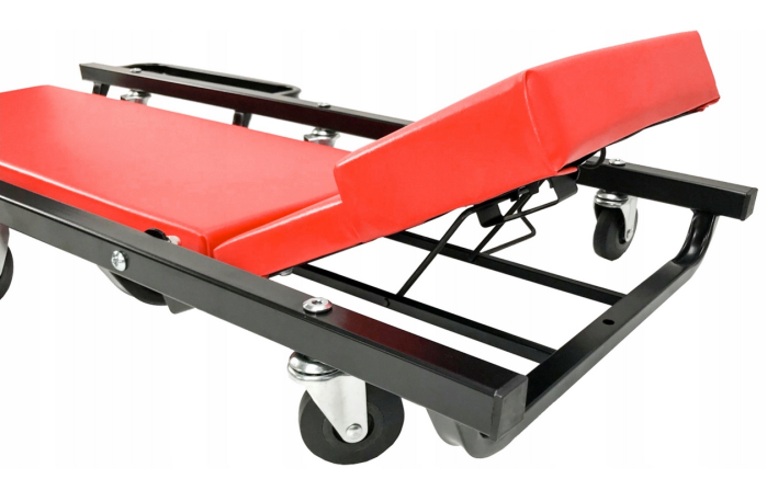 Pat de service auto cu roti pivotante, tetiera si suport pentru scule, 102 x 60 cm (V83252) [3]