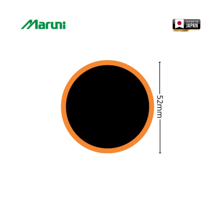 Petice vulcanizare rotunde 52mm pentru camere de aer 16 buc/set Maruni made in Japan (DISRL29) [2]