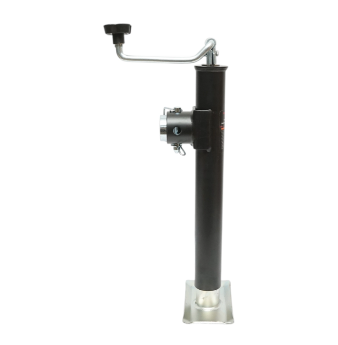 Picior de sprijin pentru remorca 2268 kg, reglabil cu manivela, 50 cm, fixare laterala (DISUJ99) [2]