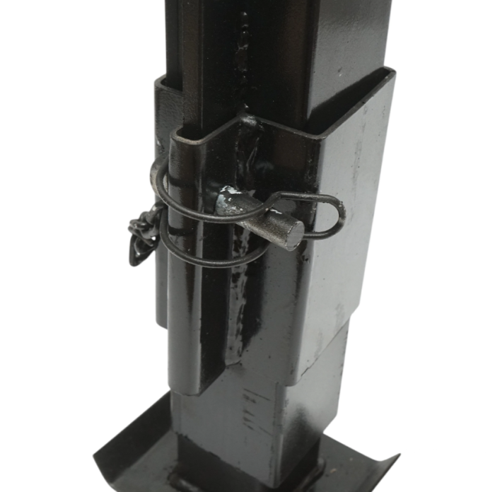 Picior de sprijin remorca reglabil cu manivela 50cm, fixare laterala, cilindru 80mm sarcina maxima 6000Kg DISRN33 (BK98659) [5]