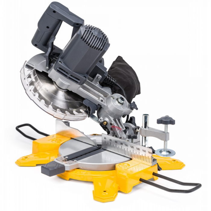 Fierastrau circular masina aparat debitat lemn 2100W debitator cu inclinare reglabila unghi (PM0680) [2]