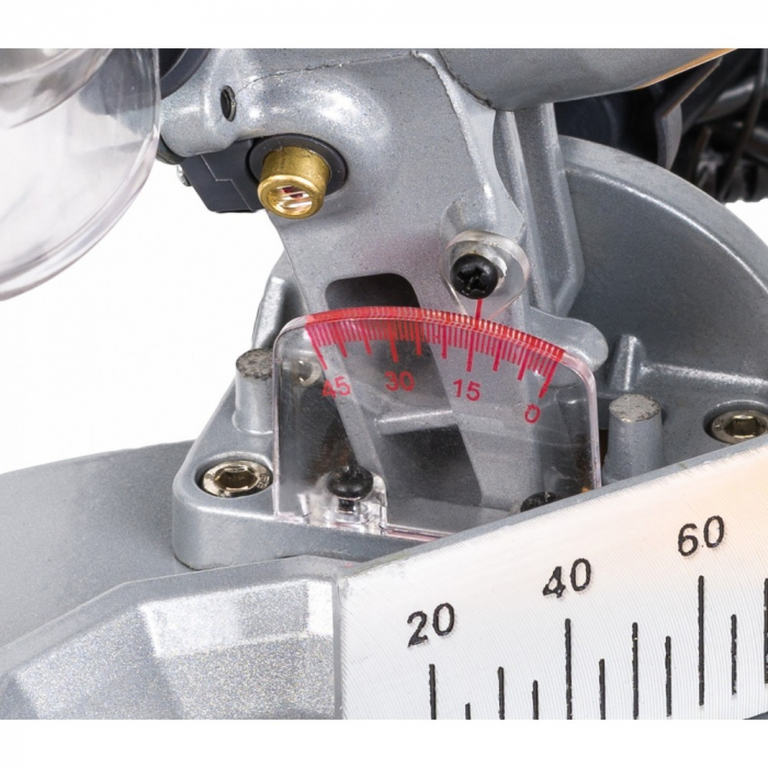 Fierastrau circular masina aparat debitat lemn 2100W debitator cu inclinare reglabila unghi (PM0680) [4]