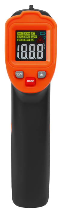 Pirometru digital cu laser, -50°C pana la 600°C, termometru fara contact (KD3590) [6]