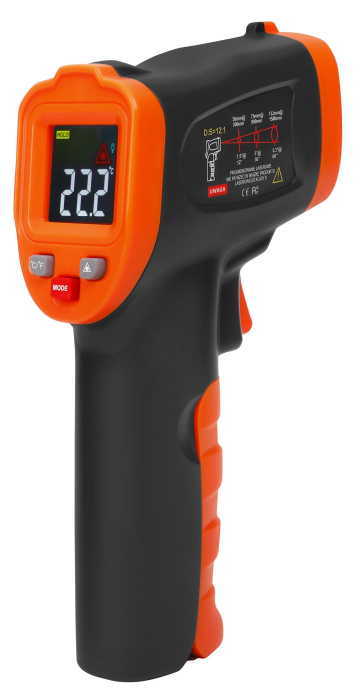 Pirometru digital cu laser, -50°C pana la 600°C, termometru fara contact (KD3590) [5]