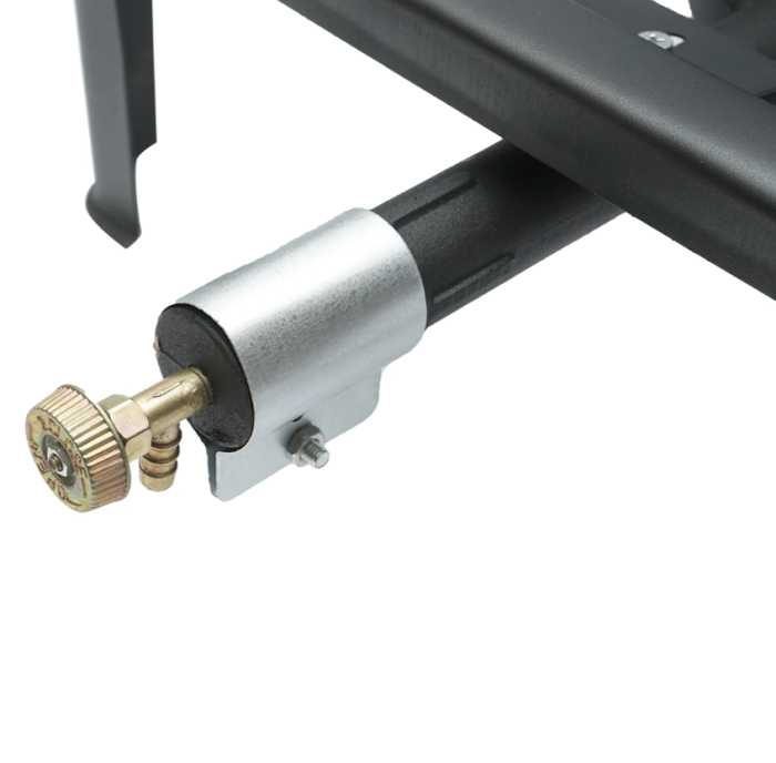 Pirostrie, arzator pe gaz patrat cu 4 picioare 400x400x106mm (DISLW74) [4]