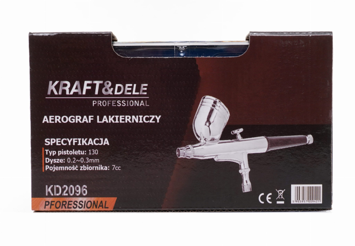 Pistol aerograf 15-40L h 0.2-0.3mm (KD2096) [2]