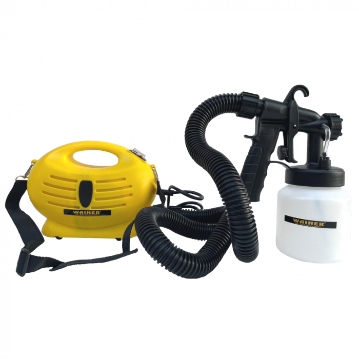 Pistol aparat masina electrica vopsit stropit cu vas rezervor 800W priza 220V (PZ1) [4]