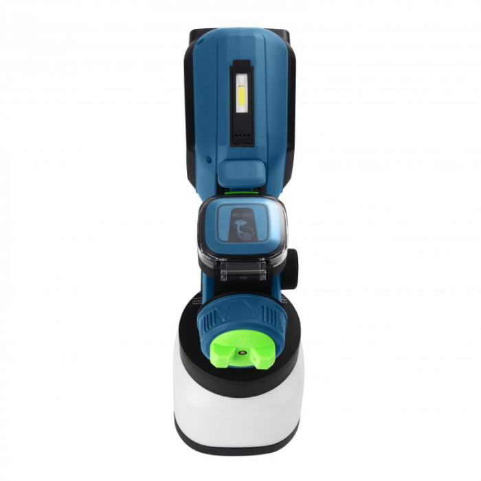 Pistol aparat masina vopsit pe baterie 21V stropit vas rezervor 1200ml (KD5480) [7]