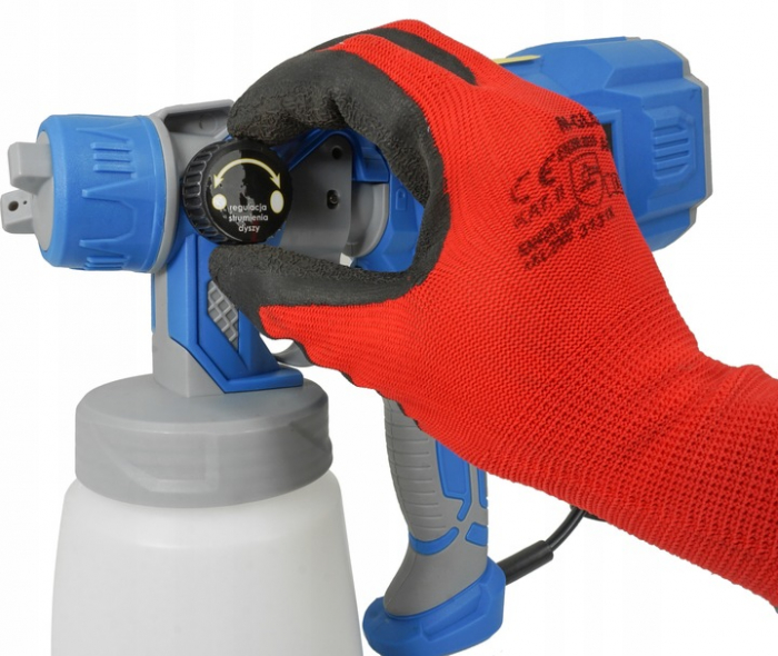Pistol aparat masina vopsit stropit electric 550W cu vas rezervor  800ml priza 220V (B4903) [3]