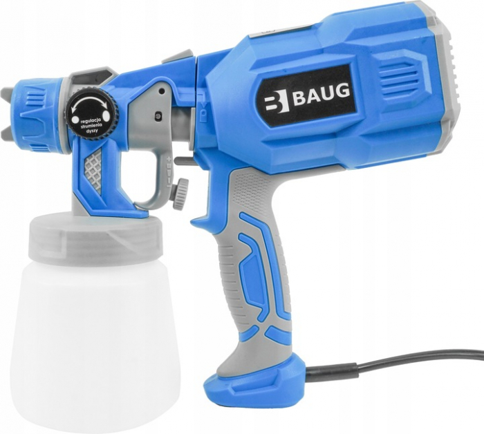 Pistol aparat masina vopsit stropit electric 550W cu vas rezervor  800ml priza 220V (B4903) [4]