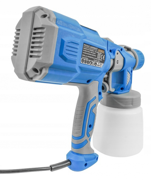 Pistol aparat masina vopsit stropit electric 550W cu vas rezervor  800ml priza 220V (B4903) [7]