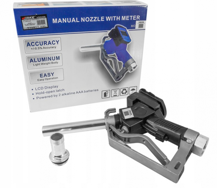 Pistol automat carburant motorina benzina 0-60 l min 23,5 mm (V80206) [8]