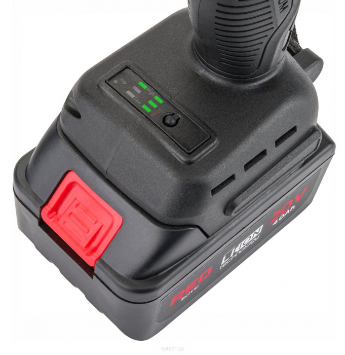 Pistol cheie cu impact 380Nm masina insurubat 2 baterii 20V 4Ah acumulator (RTAKU0026) [12]