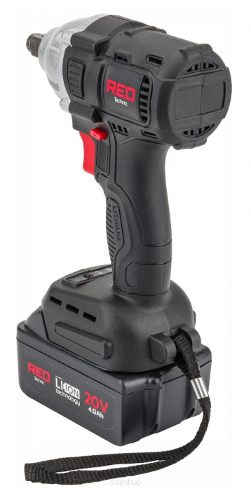 Pistol cheie cu impact 380Nm masina insurubat 2 baterii 20V 4Ah acumulator (RTAKU0026) [3]