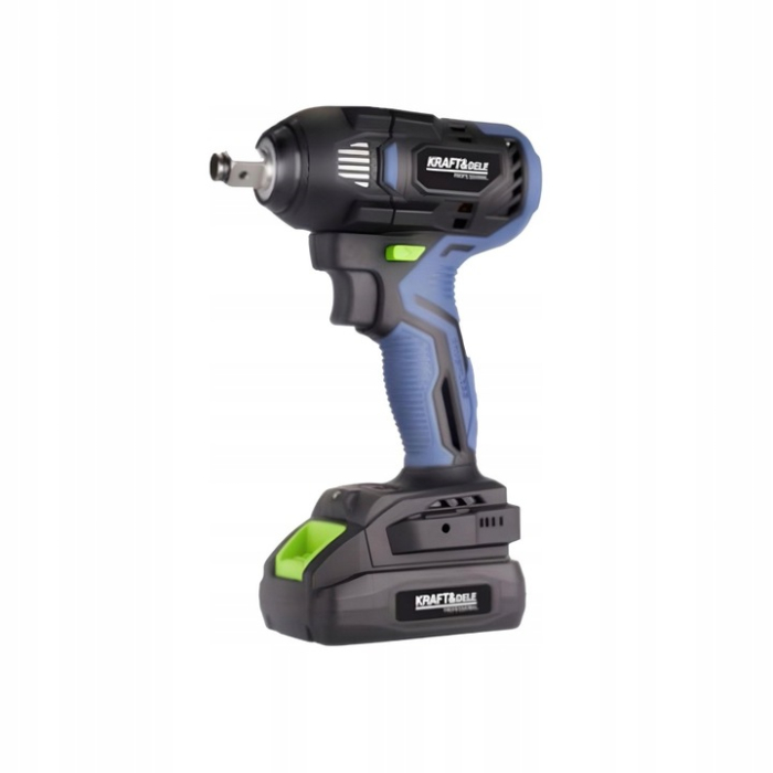 Pistol cheie cu impact 750Nm masina insurubat 2 baterii 21V 3Ah adaptor filetare chei tubulare acumulator (KD3408) [3]