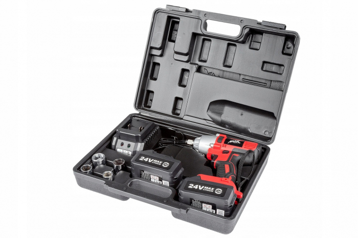 Pistol cheie cu impact acumulator 280NM 24V 3ah masina insurubat desfacut (MXIWCD24V) [5]