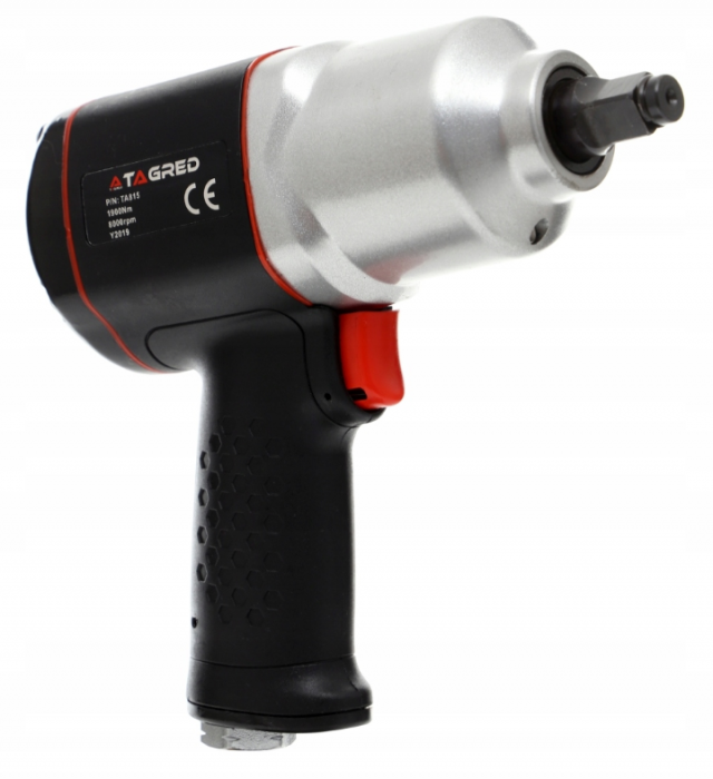 Pistol cheie de impact Pneumatic 1/2 1900Nm +set chei tubulare lungi de impact 17-27mm (TA815+TA1252) [3]