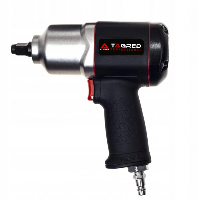 Pistol cheie de impact Pneumatic 1/2 1900Nm +set chei tubulare lungi de impact 17-27mm (TA815+TA1252) [2]