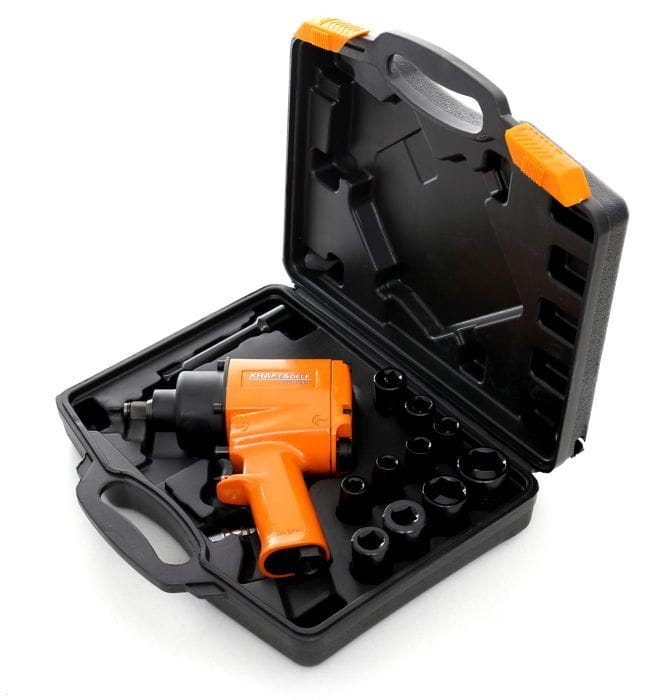Pistol cheie masina cu impact 1050Nm, insurubat desfacut + 10 chei (KD1425) [2]