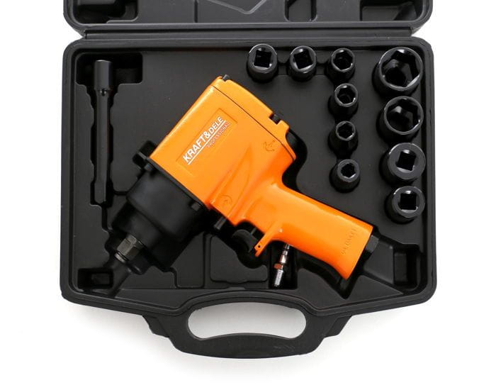 Pistol cheie masina cu impact 1050Nm, insurubat desfacut + 10 chei (KD1425) [6]