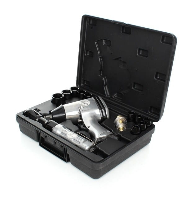 Pistol cheie masina cu impact 310Nm + clichet pneumatic insurubat desfacut + 10 chei (KD1422) [4]