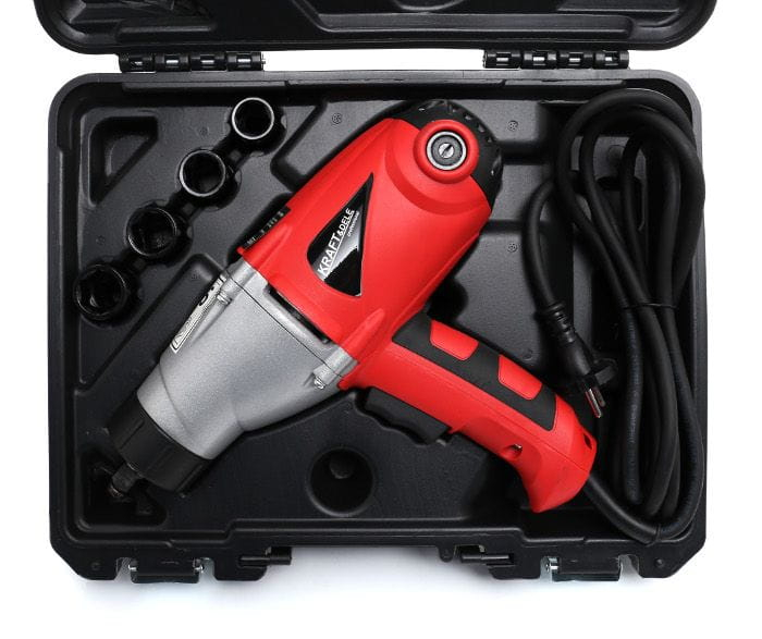 Pistol cheie masina cu impact electric 2000W 700Nm, insurubat desfacut + chei 17,19,21,22mm (KD1536) [6]
