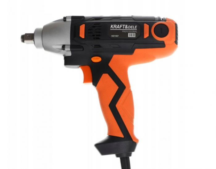 Pistol cheie masina cu impact electric 2100W 800Nm, insurubat desfacut + chei 17,19,21mm (KD1557) [4]