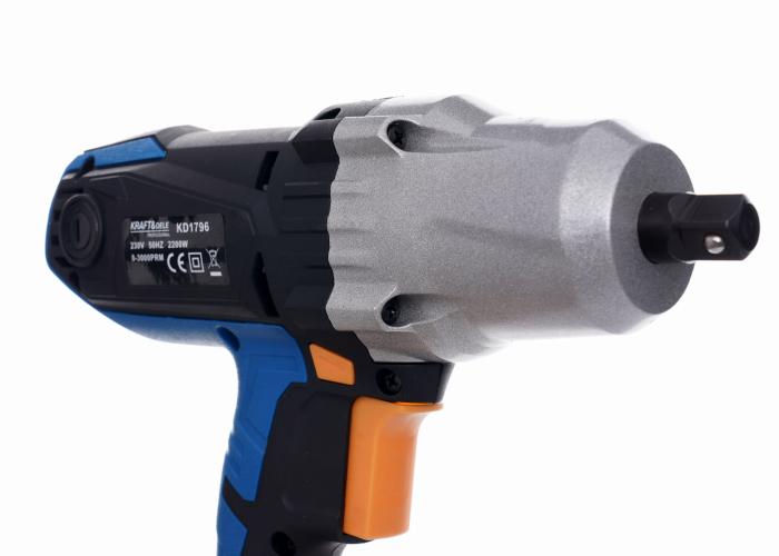 Pistol cheie masina cu impact electric 2200W 700Nm, insurubat desfacut + chei 17,19,21,22mm (KD1796) [11]