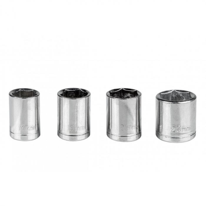 Pistol cheie masina cu impact electric 750Nm, insurubat desfacut + chei 17,19,21,22mm (MXEW01) [11]