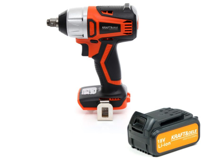Pistol cheie masina insurubat desfacut cu impact acumulator 18V 400Nm seria X (KD1750) [2]