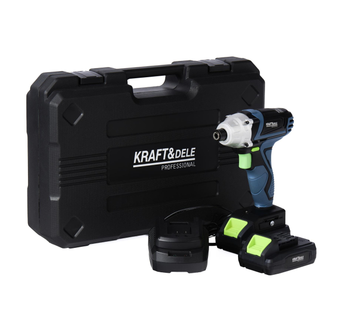 Pistol cheie masina insurubat desfacut cu impact acumulator 21V 380Nm 2x3000mAh (KD3406) [21]