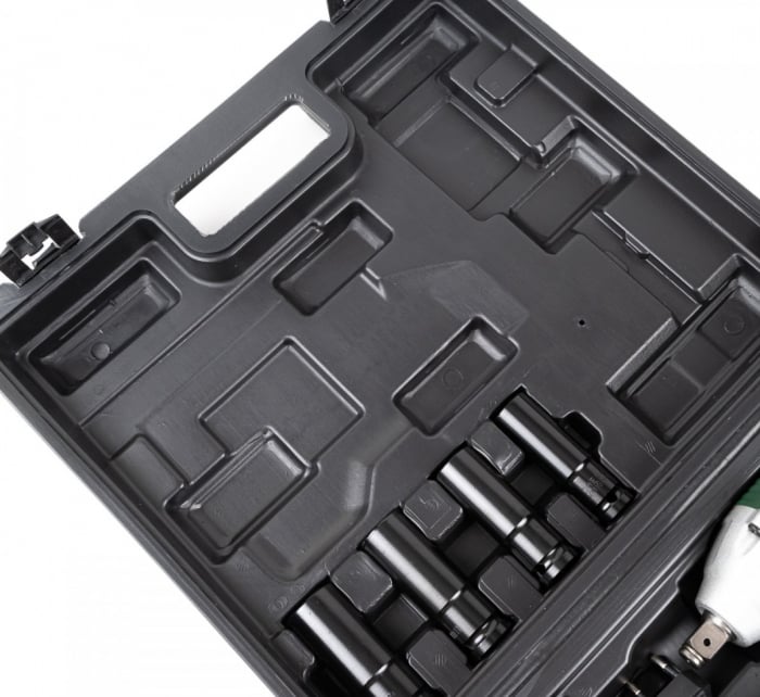 Pistol cheie masina insurubat desfacut cu impact acumulator 24.4V, 2 baterii 5ah (SR-023) [6]