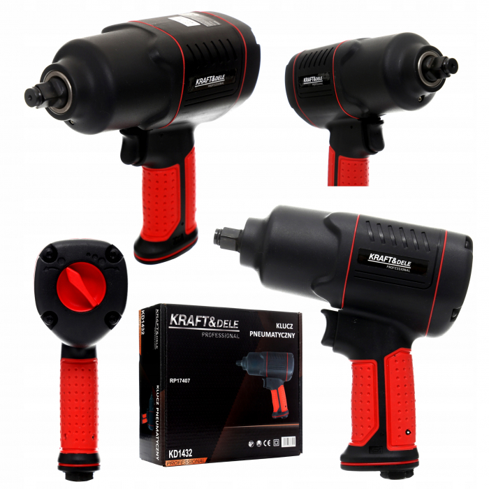Pistol cheie pneumatica impact 1200NM insurubat desfacut (KD1432) [1]