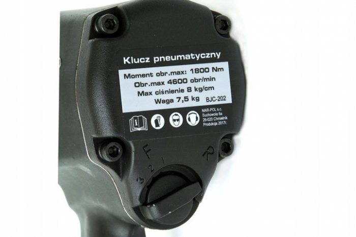 Pistol cheie pneumatica impact 1800NM 3/4 insurubat desfacut(M80512) [4]