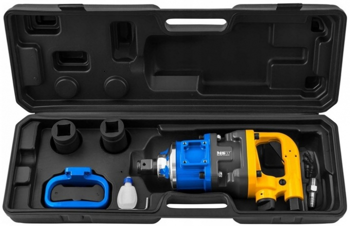 Pistol cheie pneumatica impact 1800Nm 1tol + tubulare 32 33mm camion, tir insurubat desfacut (MSW-ATW1800) [3]
