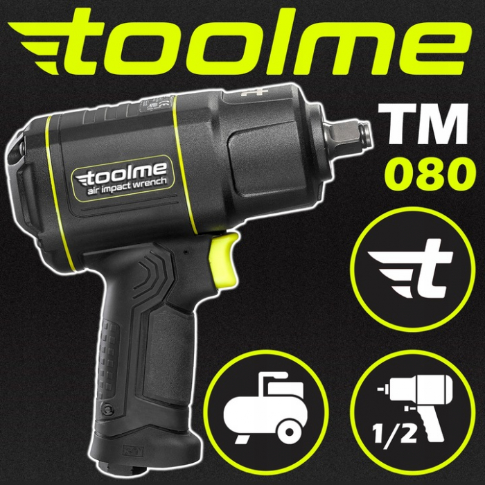 Pistol cheie pneumatica impact 1850Nm ½ (TM080) [3]