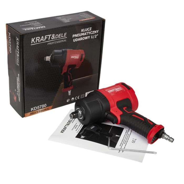 Pistol cheie pneumatica impact 1900Nm ½ (KD5780) [2]