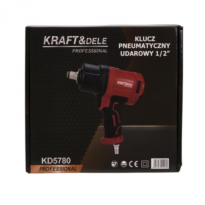 Pistol cheie pneumatica impact 1900Nm ½ (KD5780) [19]