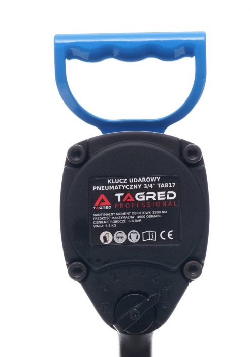 Pistol cheie pneumatica impact 2500NM 3/4 insurubat desfacut (TA817) [9]